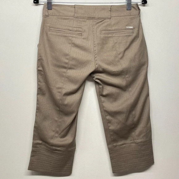 Women's LIJA Gray Tan Golf Pants Size 2 Made in Canada - Picture 7 of 8